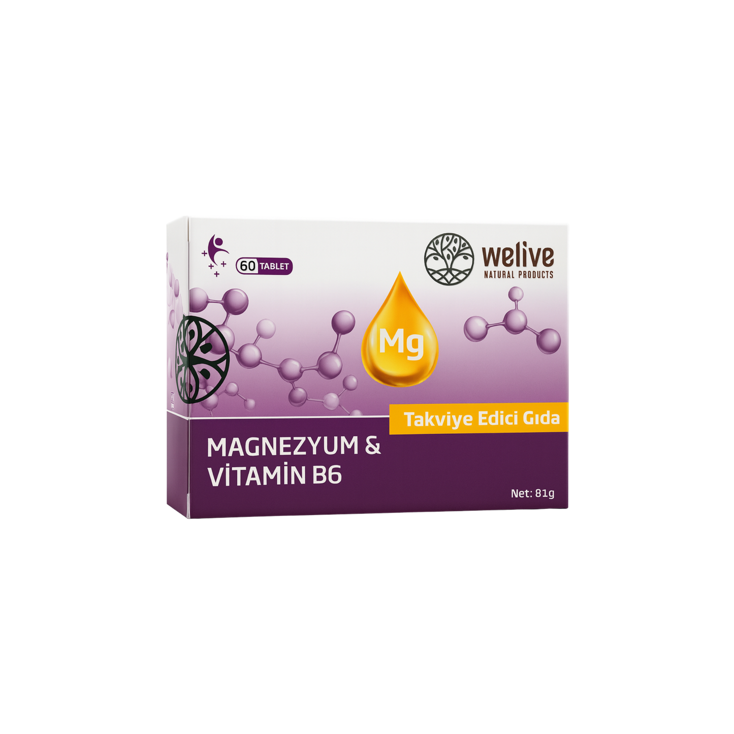 WeLive Magnesium & Vitamin B6