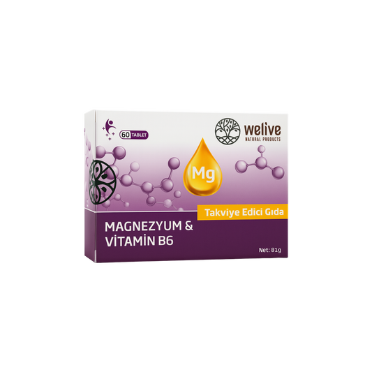 WeLive Magnesium & Vitamin B6