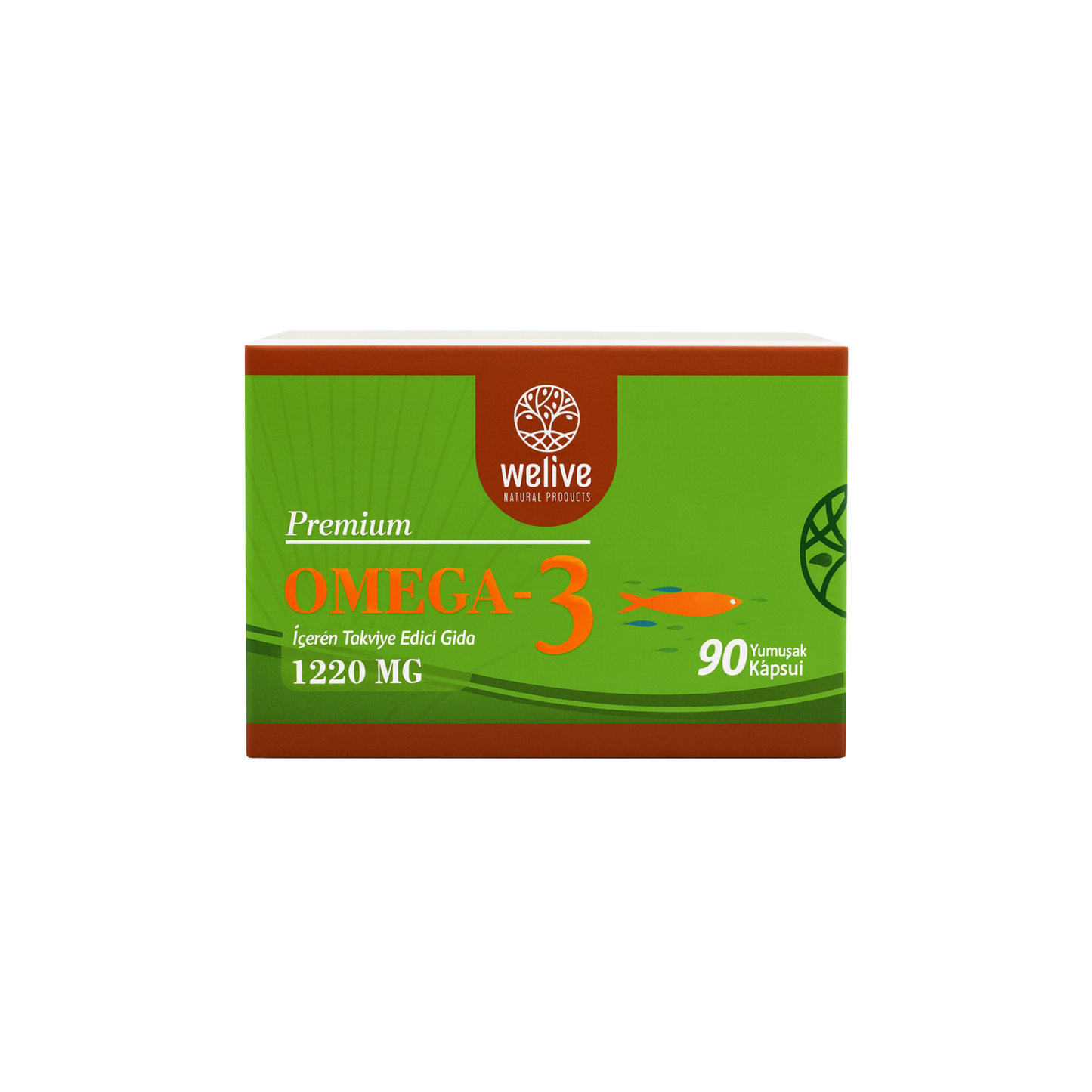 WeLive Omega-3 – Premium Fiskolja