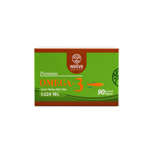 WeLive Omega-3 – Premium Fiskolja